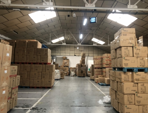 Almacen de Alimentos en Fuenlabrada – Thermacote sobre uralita